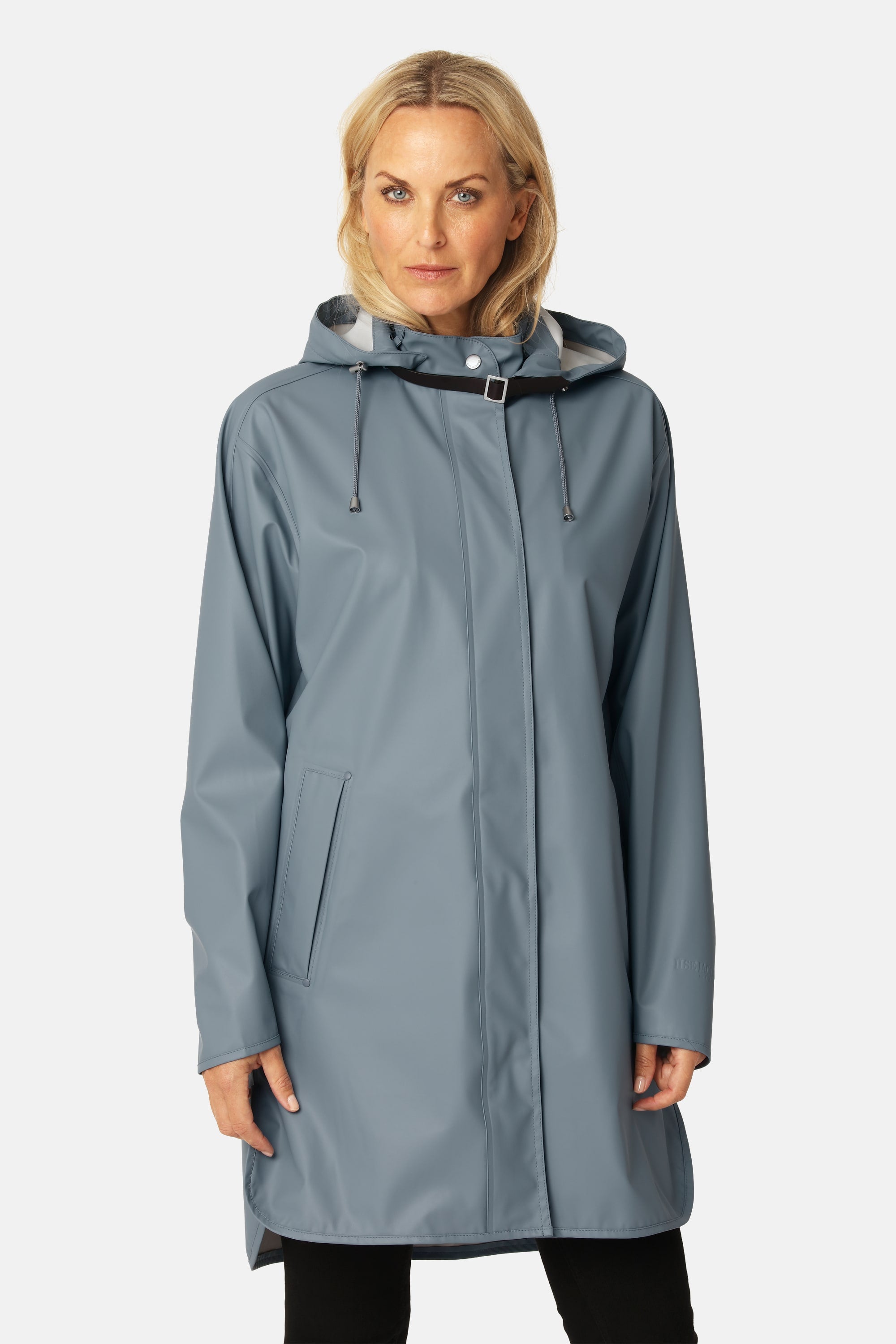 Raincoat - Grey Blue